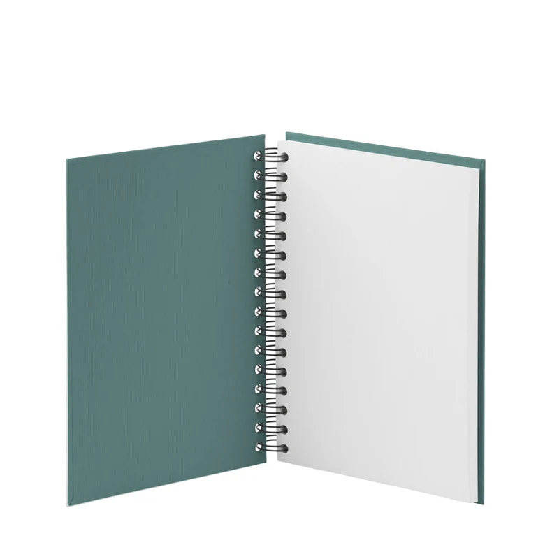 S.O.H.O. Notizbuch | A5 | Hardcover | Blanko | Mit Gummizug | opal