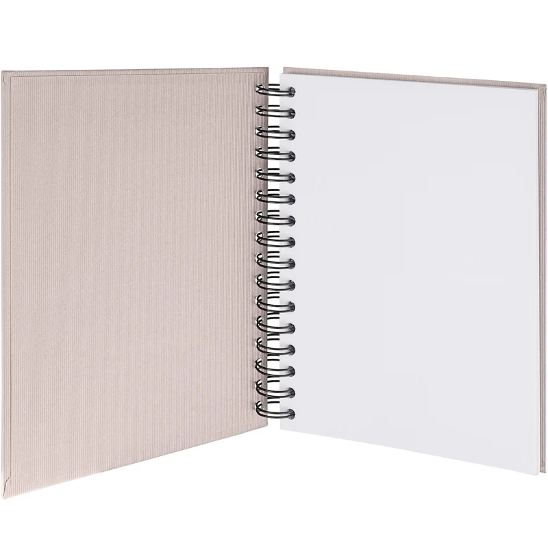 S.O.H.O. Notizbuch | A5 | Hardcover | Blanko | Mit Gummizug | powder-rosa