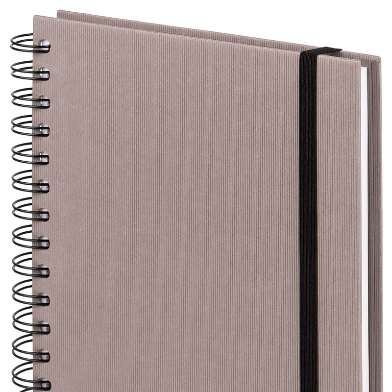 S.O.H.O. Notizbuch | A5 | Hardcover | Blanko | Mit Gummizug