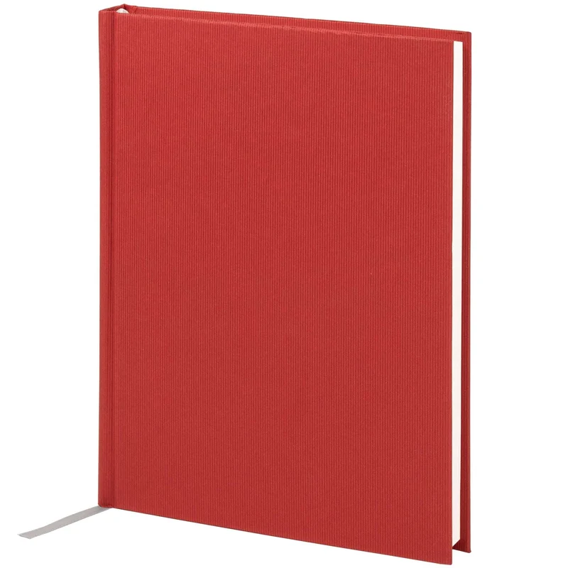 S.O.H.O. Notizbuch | A5 | Hardcover | Dotted Grid | mit Lesebändchen | rot