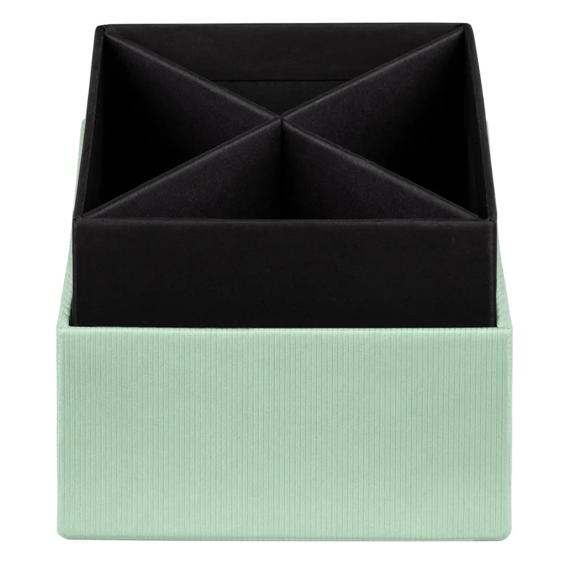 S.O.H.O. Stifteköcher | 4 Fächer | 8,6x10x8,6cm | mint