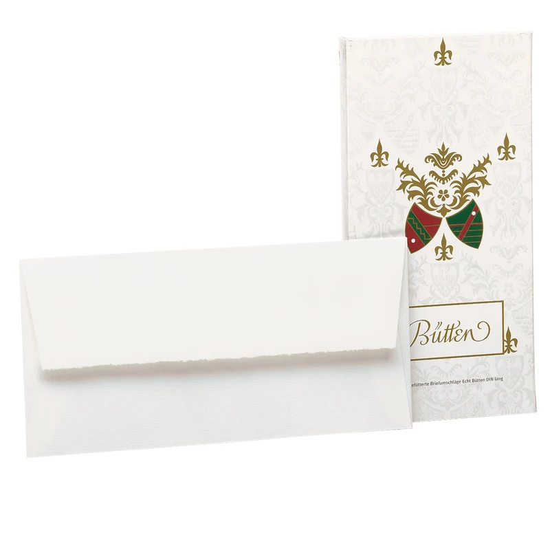 Briefumschlag | DIN Lang | Bütten Papier | 20 Stück