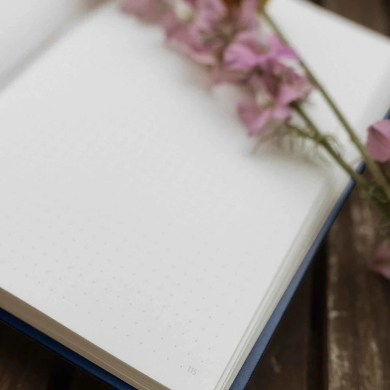 Bullet Journal A5 | BuJo Dot Grid | dunkelblau