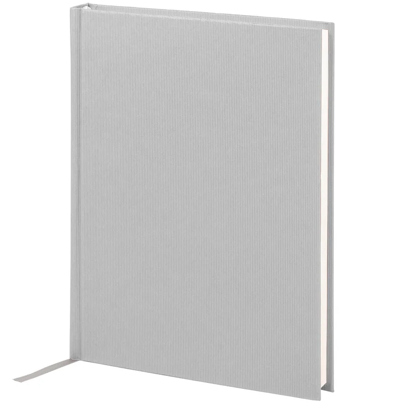 S.O.H.O. Notizbuch | A5 | Hardcover | Dotted Grid | mit Lesebändchen | stone-grau