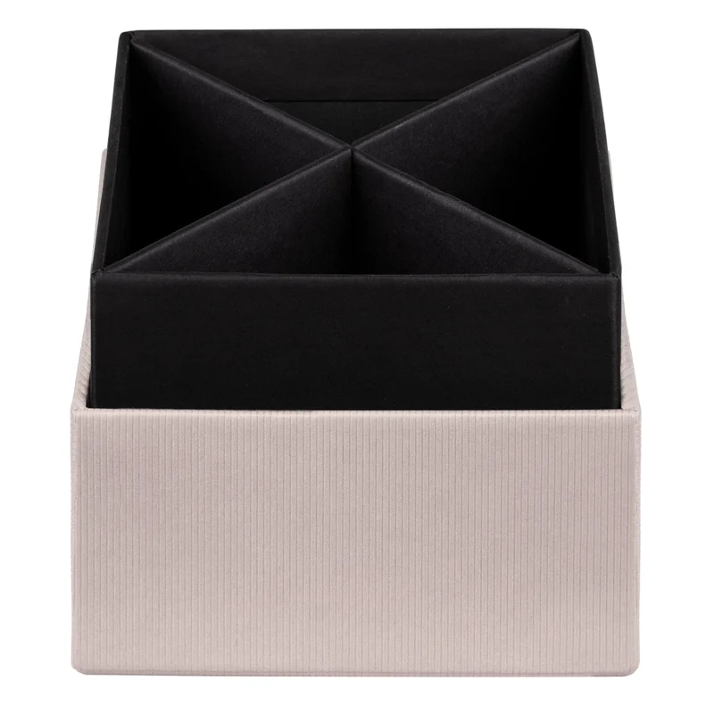 S.O.H.O. Stifteköcher | 4 Fächer | 8,6x10x8,6cm | powder-rosa