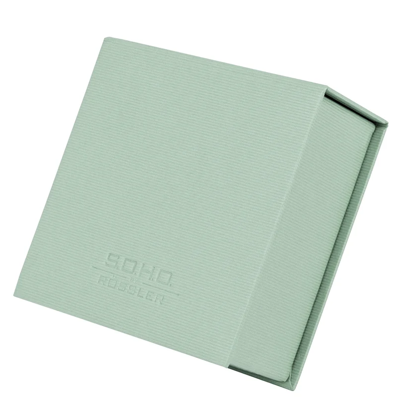 S.O.H.O. Zettelkasten | Mit Deckel | 250 Blatt | 11x11cm | mint